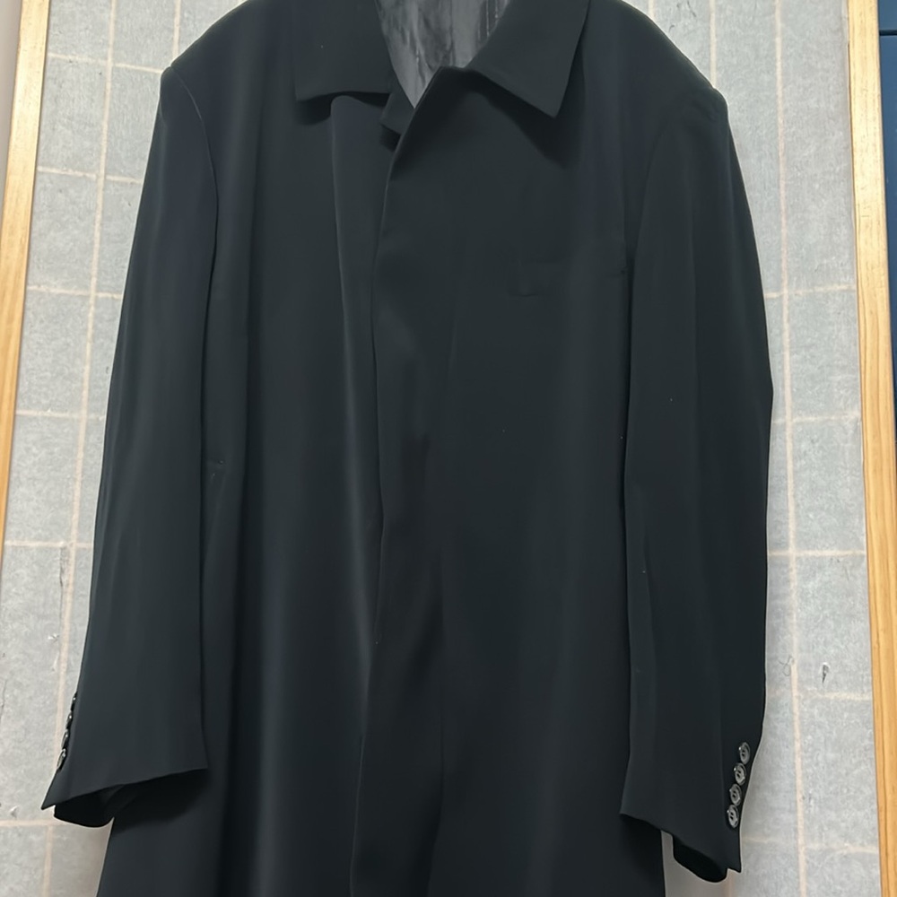 FALCONE MEN OVER COAT
Classic Black Button-Up Coat - Picture 2 of 10